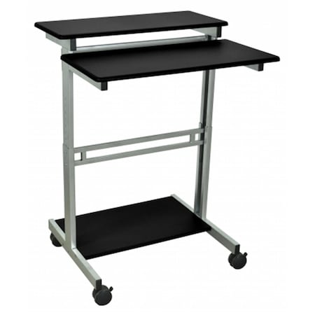 Fine-Line Stand Up Desk 31.5 Wide Black FI2610306